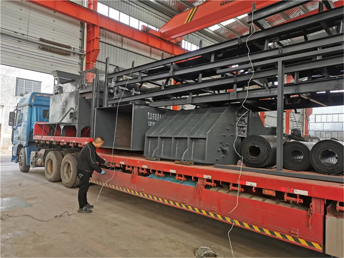 1800 Scrap Steel Crusher, 96-Bag Dust Collector and 1200 Metal Separator Shipped to Chongqing on November 21 2021