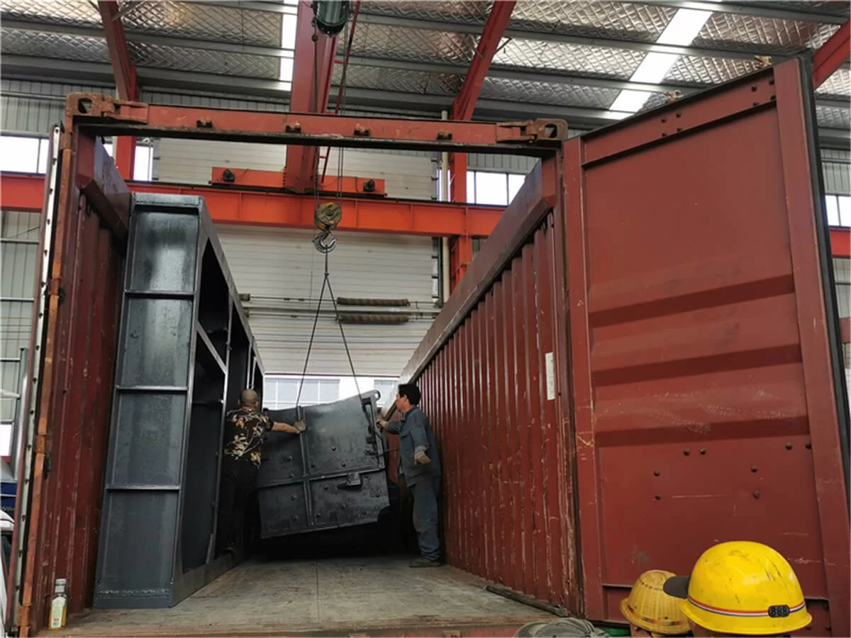 1400 Metal Crusher Loaded in 20ft Container and Shipped to Malaysia on May 21 2022