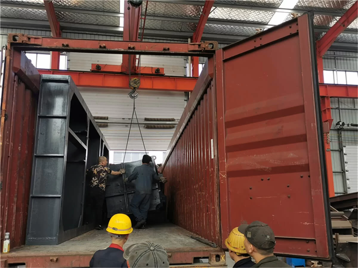 1400 Metal Crusher Loaded in 20ft Container and Shipped to Malaysia on May 21 2022