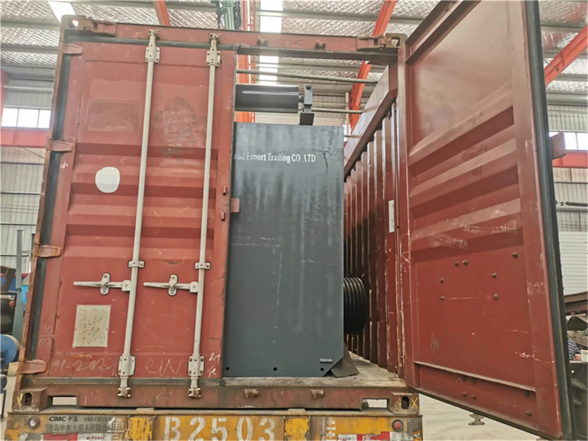 1400 Metal Crusher Loaded in 20ft Container and Shipped to Malaysia on May 21 2022