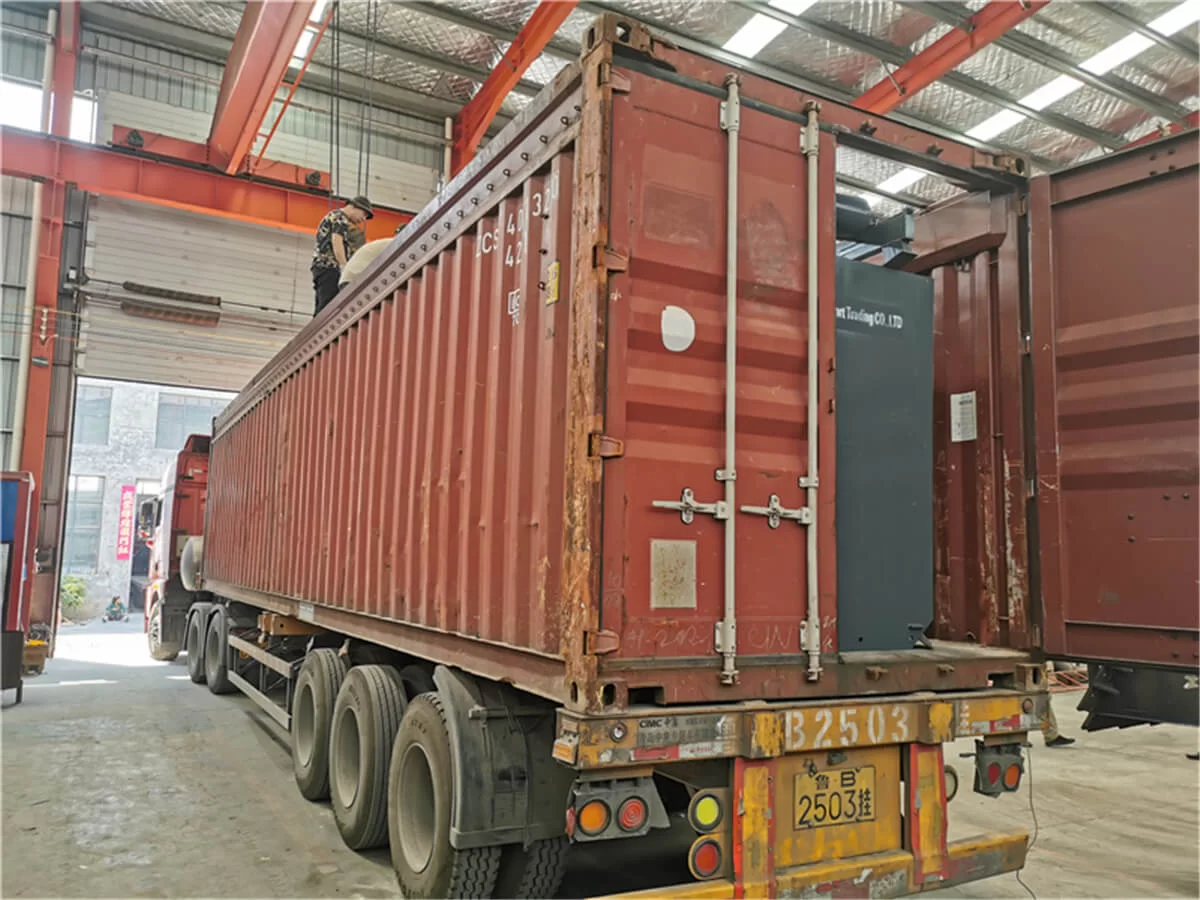 1400 Metal Crusher Loaded in 20ft Container and Shipped to Malaysia on May 21 2022