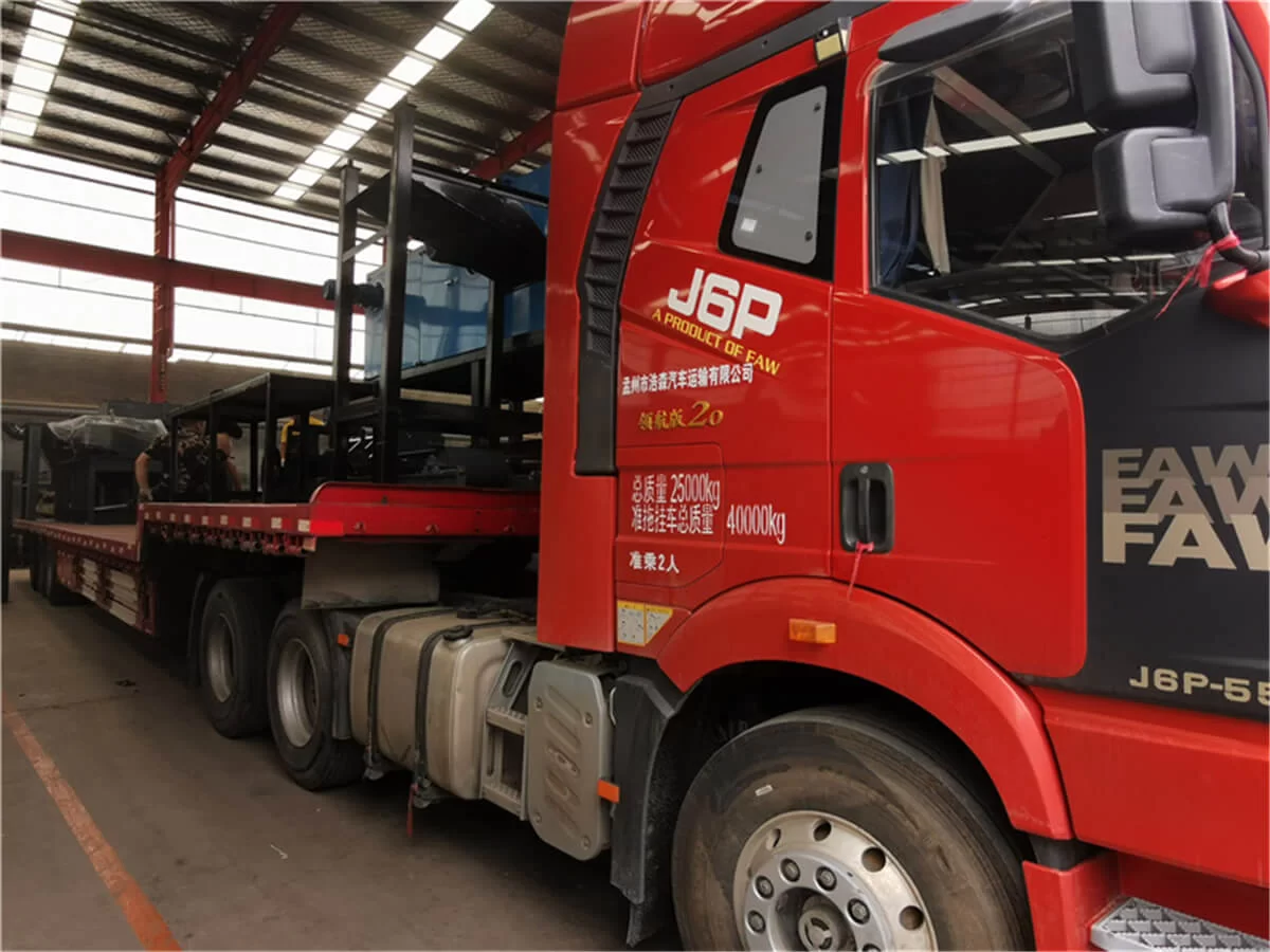 1600 Metal Crusher and 1000 Eddy Current Separator Shipped to Linyi Shandong on July 5 2022