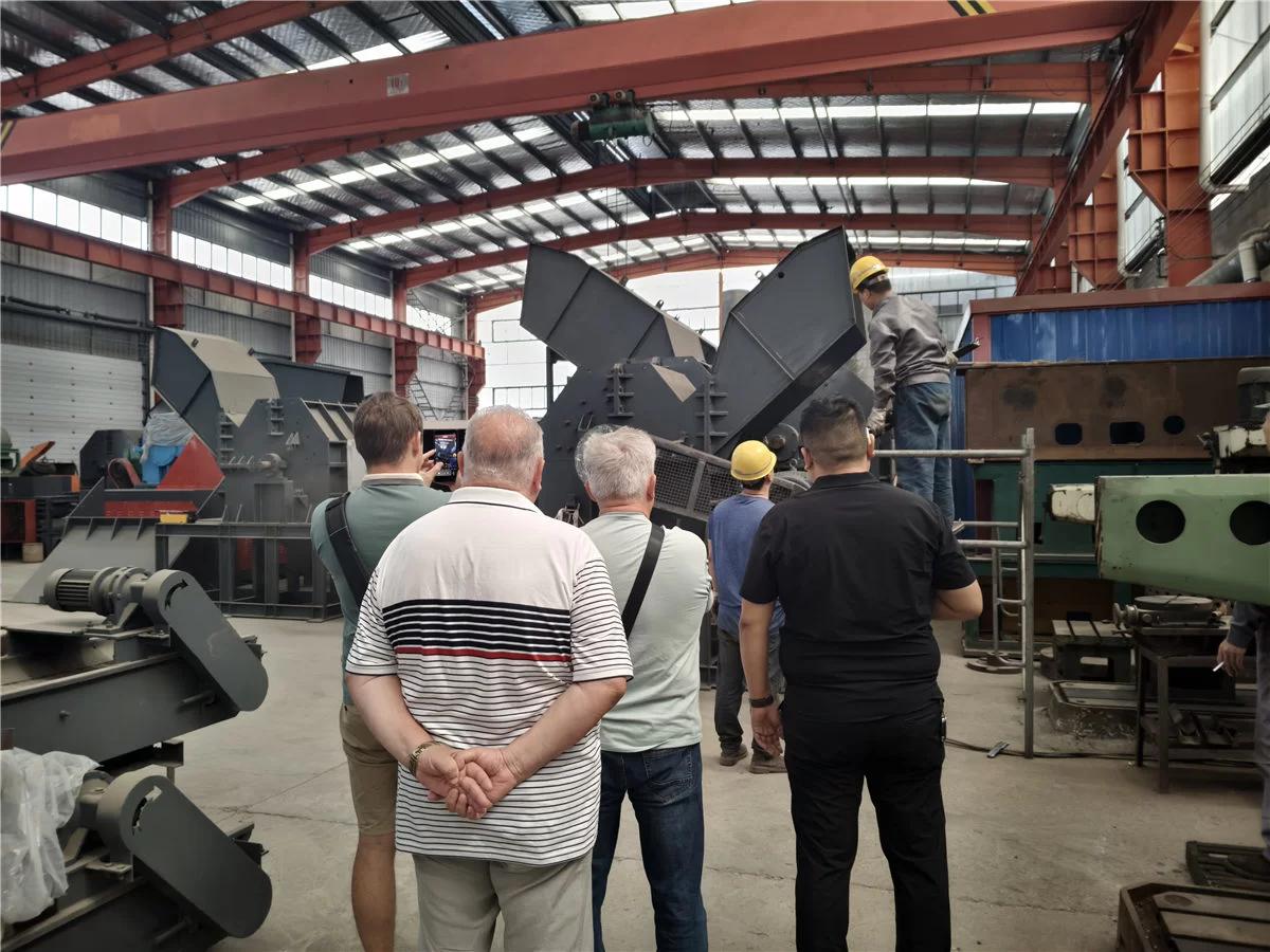 Russian Customers Visited Haoxing Machinery for Thermal Break Aluminum Recycling Testing on June 25, 2026