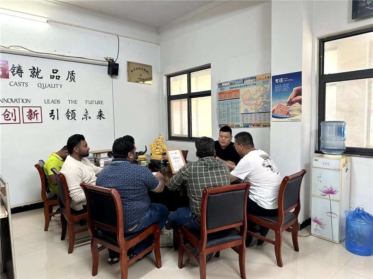 Indian Customers Visited Haoxing Factory for Waste Motor Recycling Testing on May 15, 2026