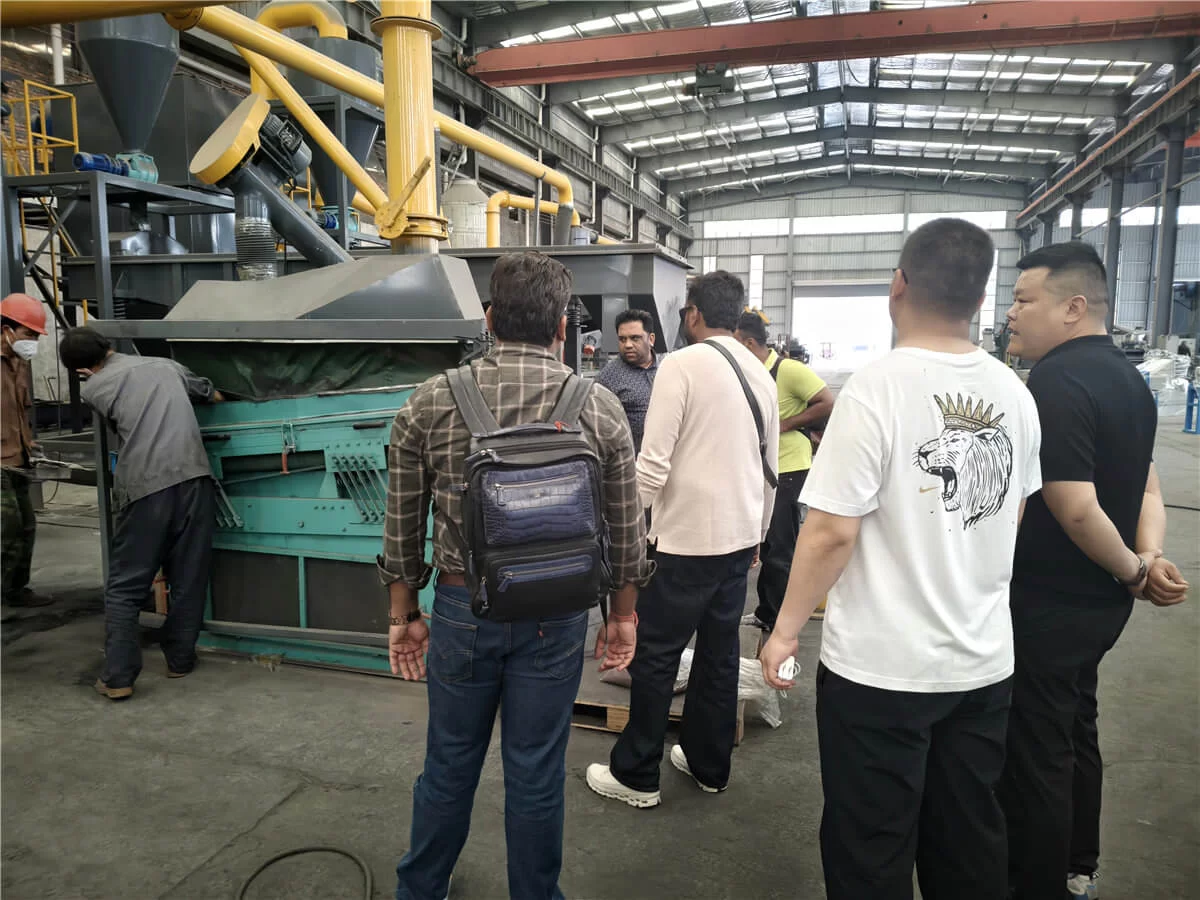 Indian Customers Visited Haoxing Factory for Waste Motor Recycling Testing on May 15, 2026