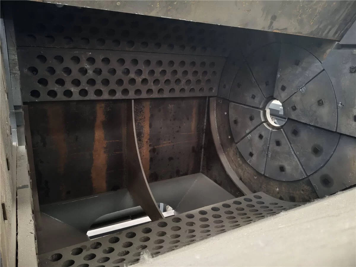 1600 Metal Bale Crusher Main Machine and Feeding Chamber Workshop Photos
