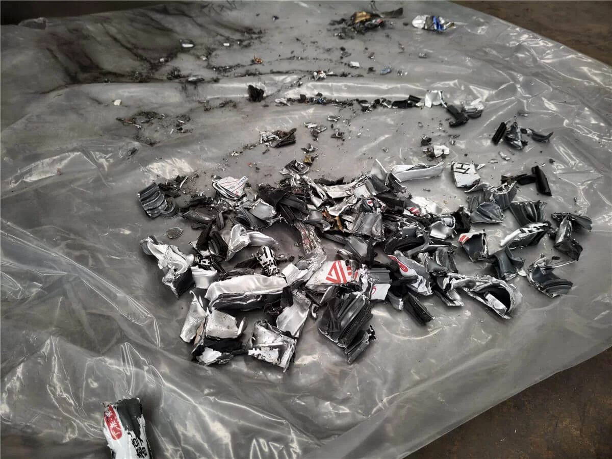 Thermal Break Aluminum Profile Shredding Effect and Material Output