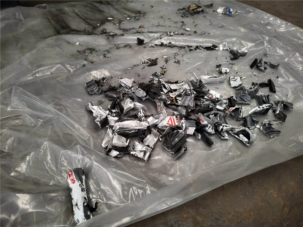 Thermal Break Aluminum Profile Shredding Effect and Material Output