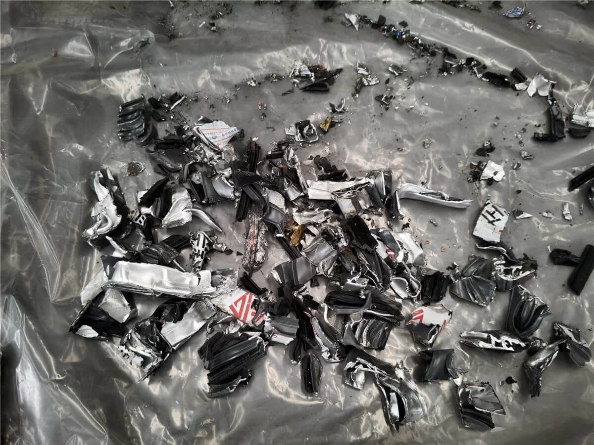 Thermal Break Aluminum Profile Shredding Effect and Material Output