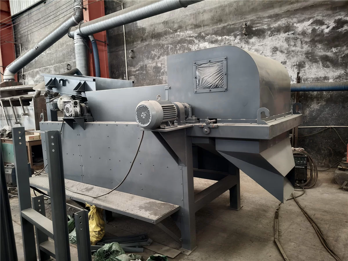 Factory Workshop Photos of 600 Scrap Crusher, 800 Baled Scrap Shredder and Sorting Equipment