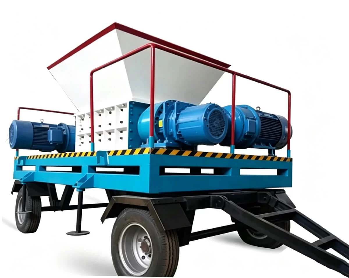 Mobile Scrap Metal Shredder