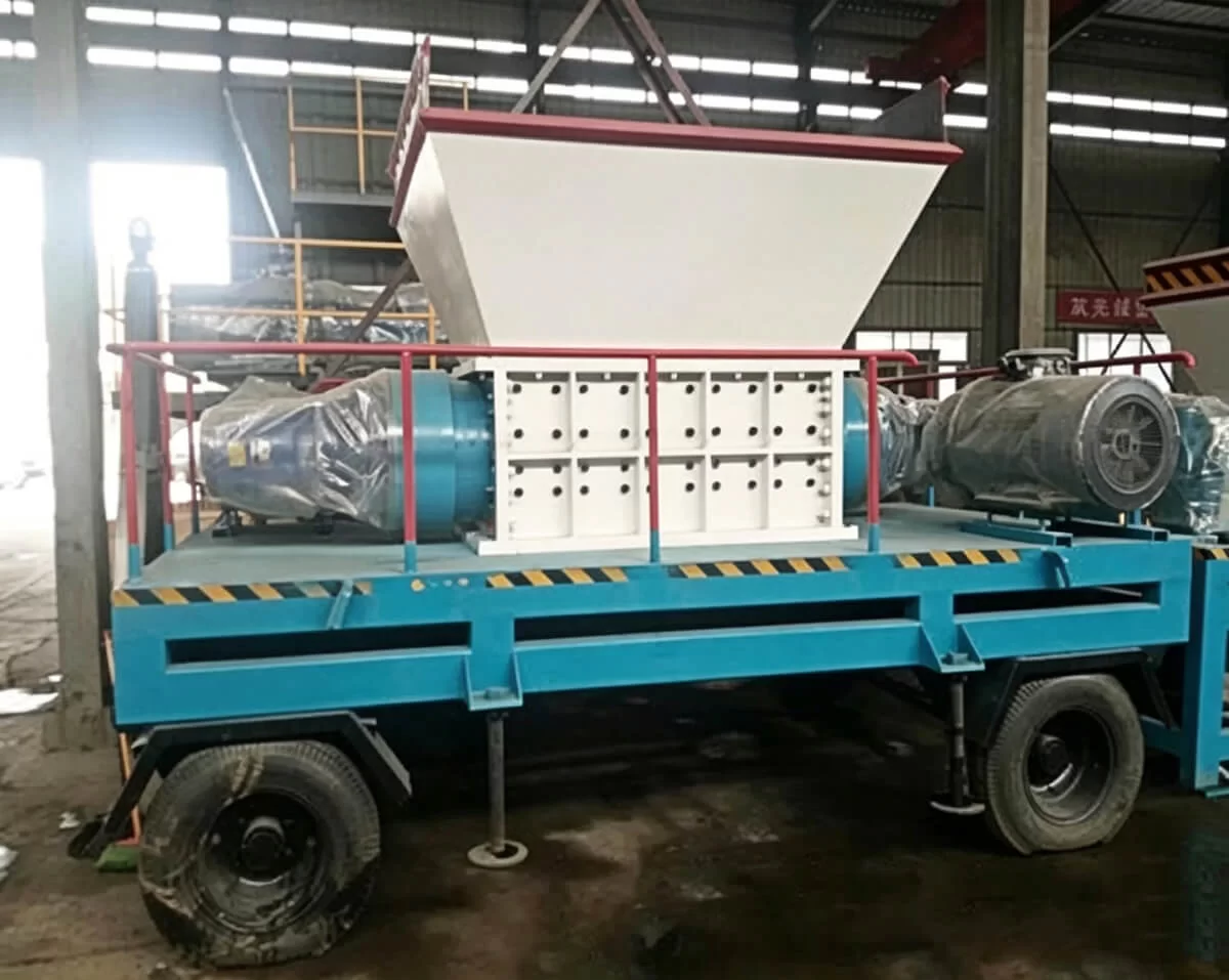 Mobile Scrap Metal Shredder