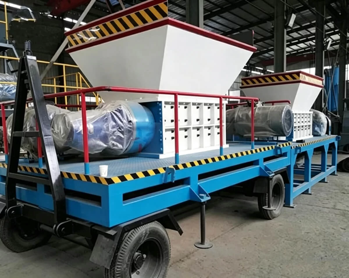 Mobile Scrap Metal Shredder