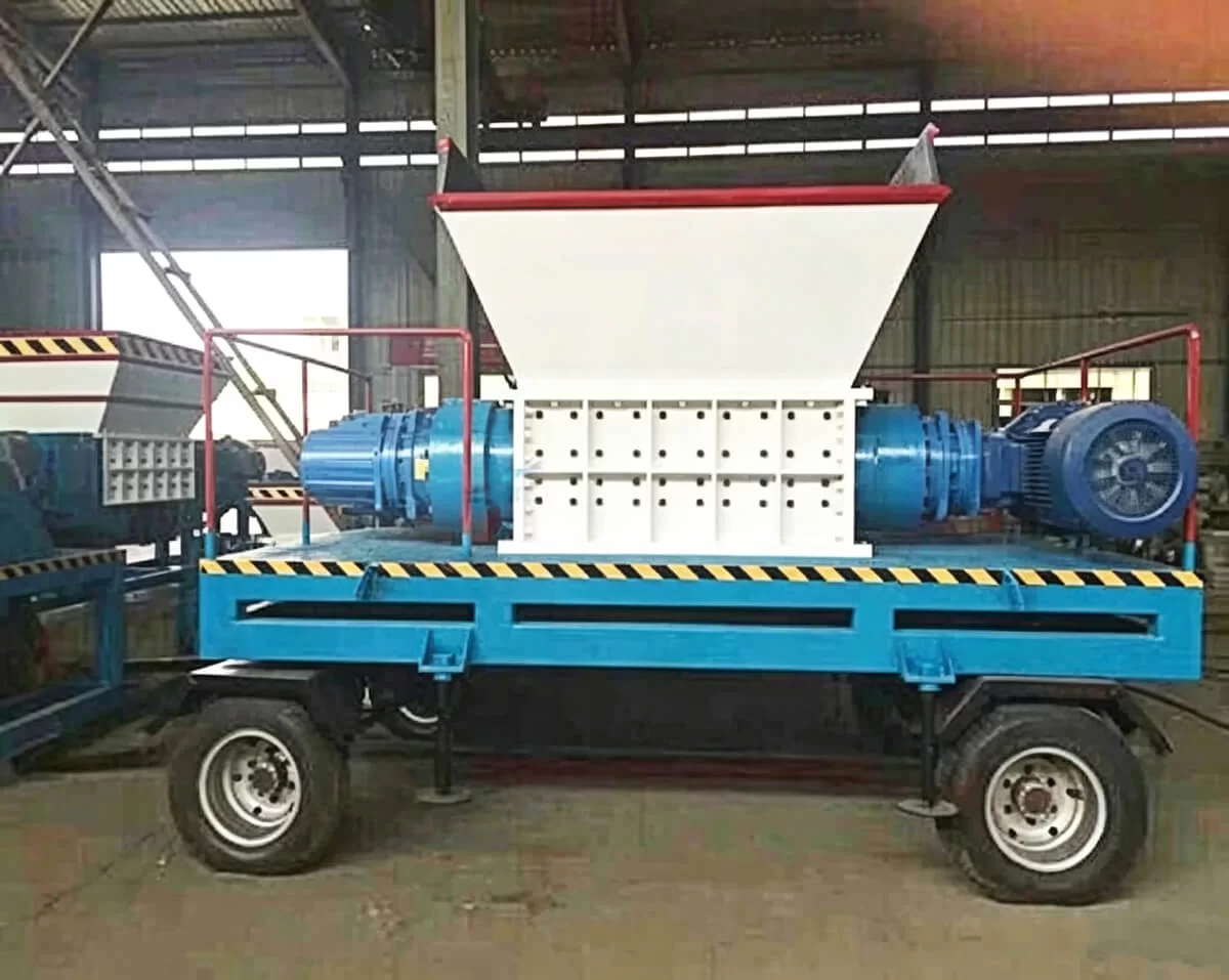 Mobile Scrap Metal Shredder