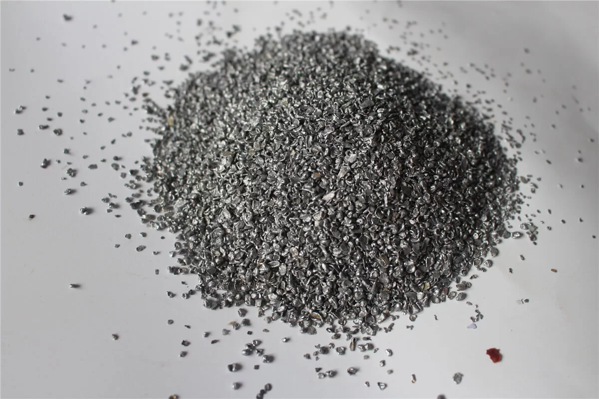 Effect display after material crushing