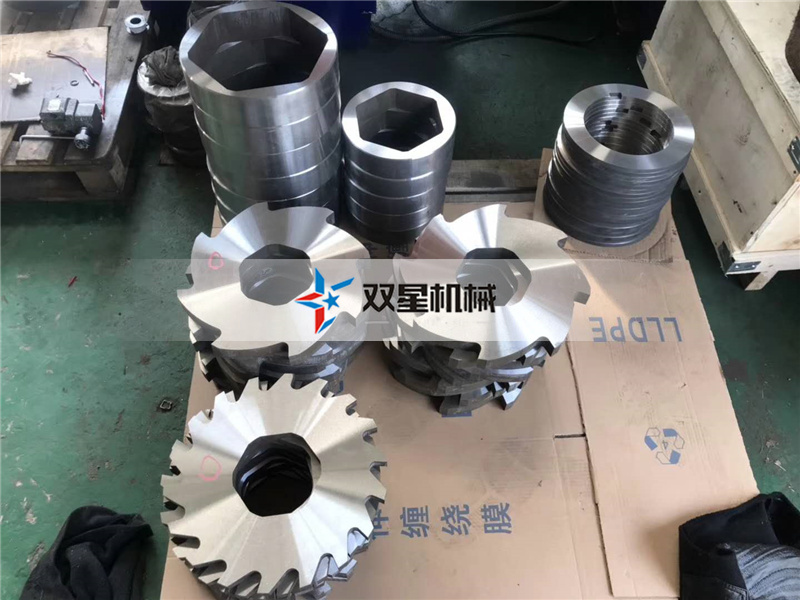 金属撕碎机刀具类型详细介绍