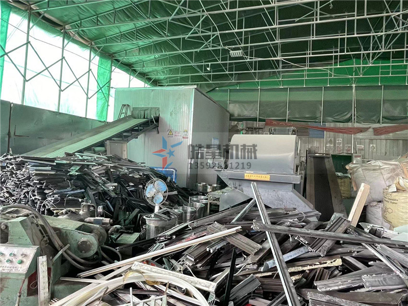 金属破碎机设备在废钢铁加工企业完成了绿色转型
