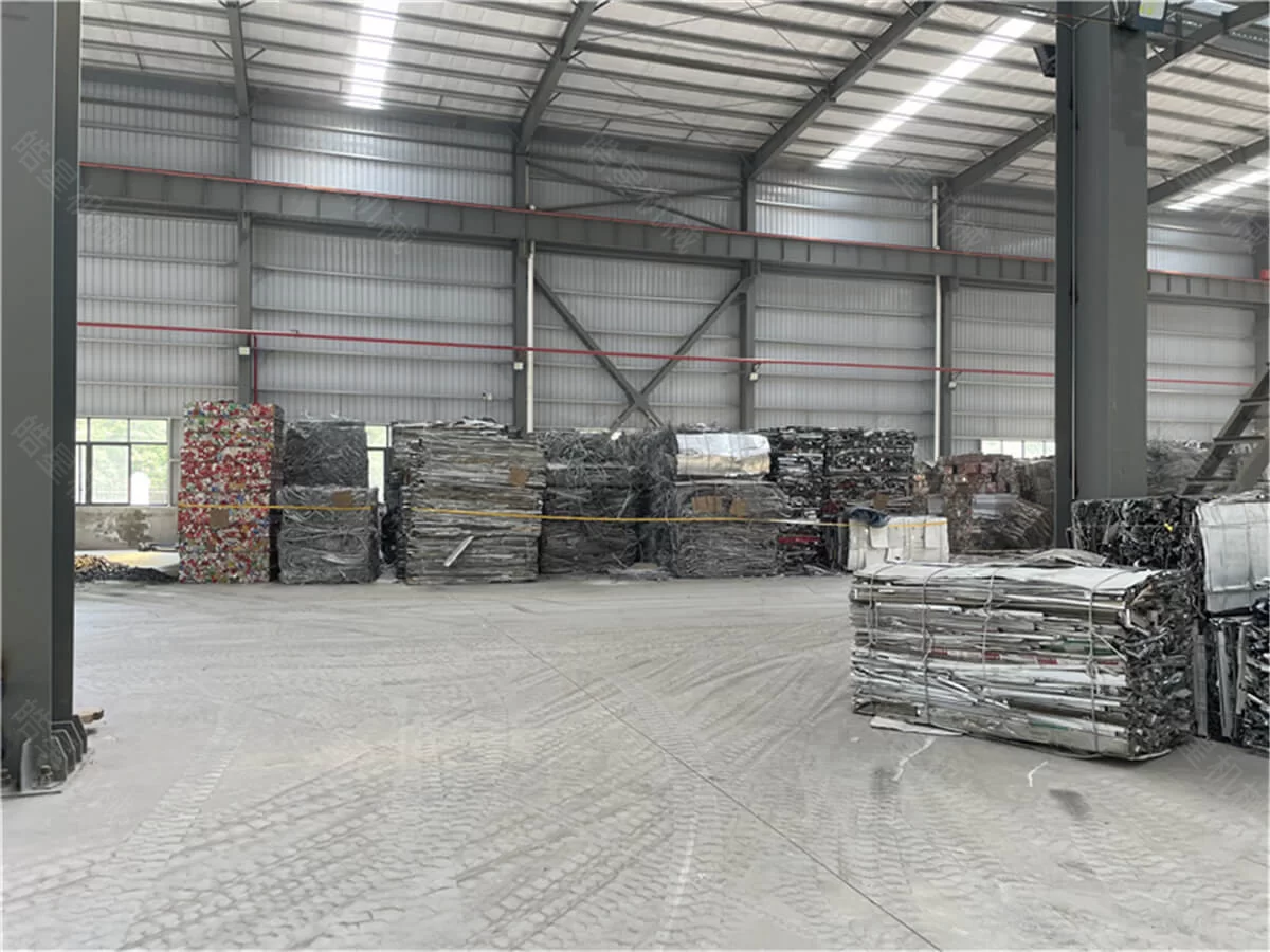 Baled Scrap Shredding Plant for Light Scrap Processing in Dazhou, Sichuan