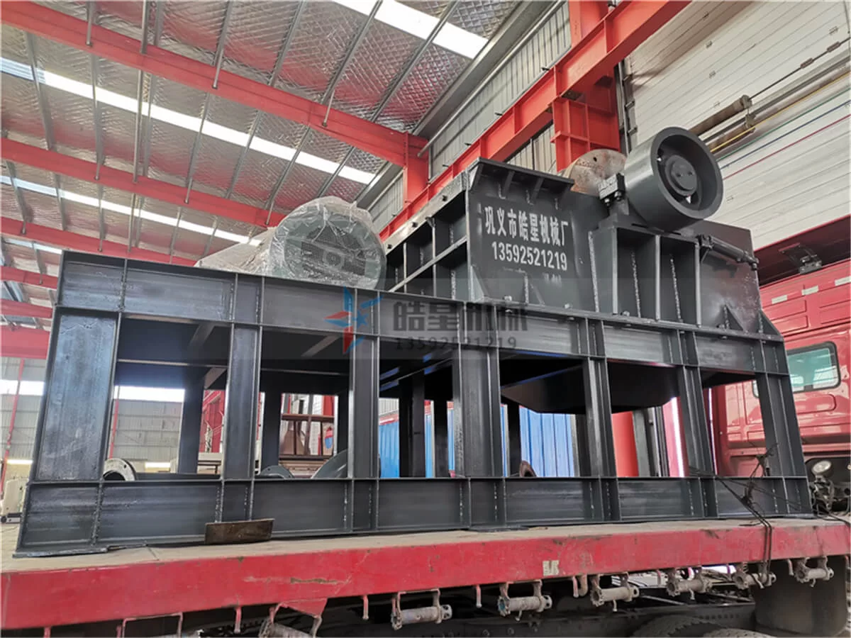Thermal Break Aluminum Recycling Equipment Loaded for Customer Delivery