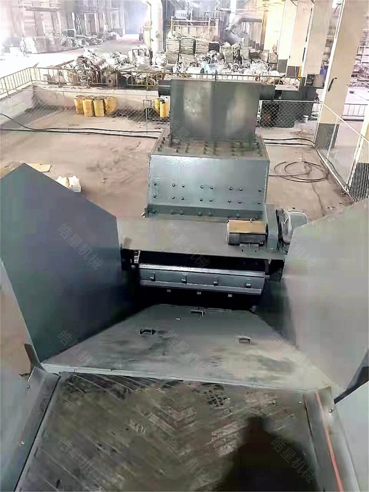 Baled Scrap Shredding Plant with Magnetic Separation for a Nanchong Customer