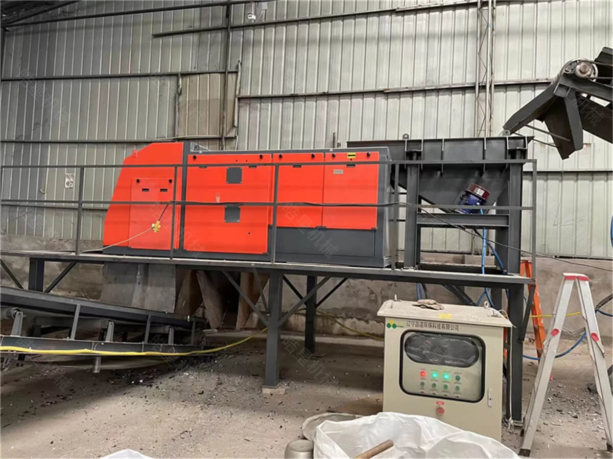 Aluminum Door and Window Profile Crushing Plant with Controlled Feeding