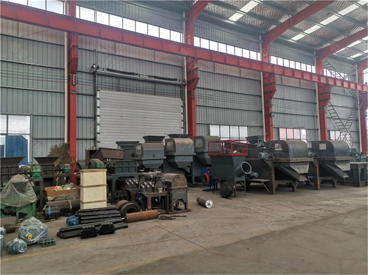 1200 Eddy Current Separator Stock Area Factory Photos