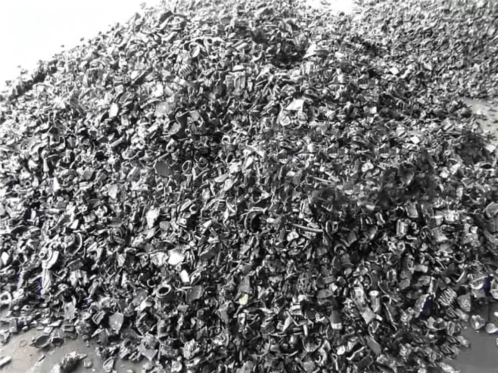 Metal Turnings Shredder Processing Effect for Iron Chips and Swarf