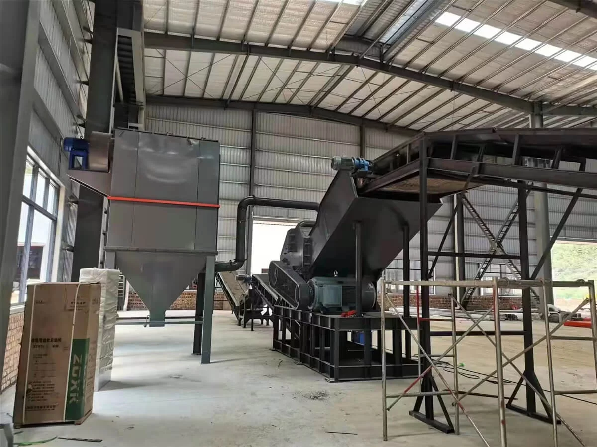 Scrap Steel Shredding Production Line
