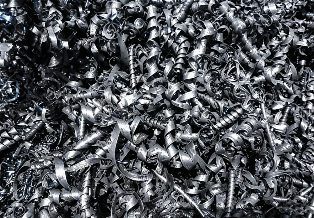 Metal Turnings Shredder Processing Effect for Iron Chips and Swarf