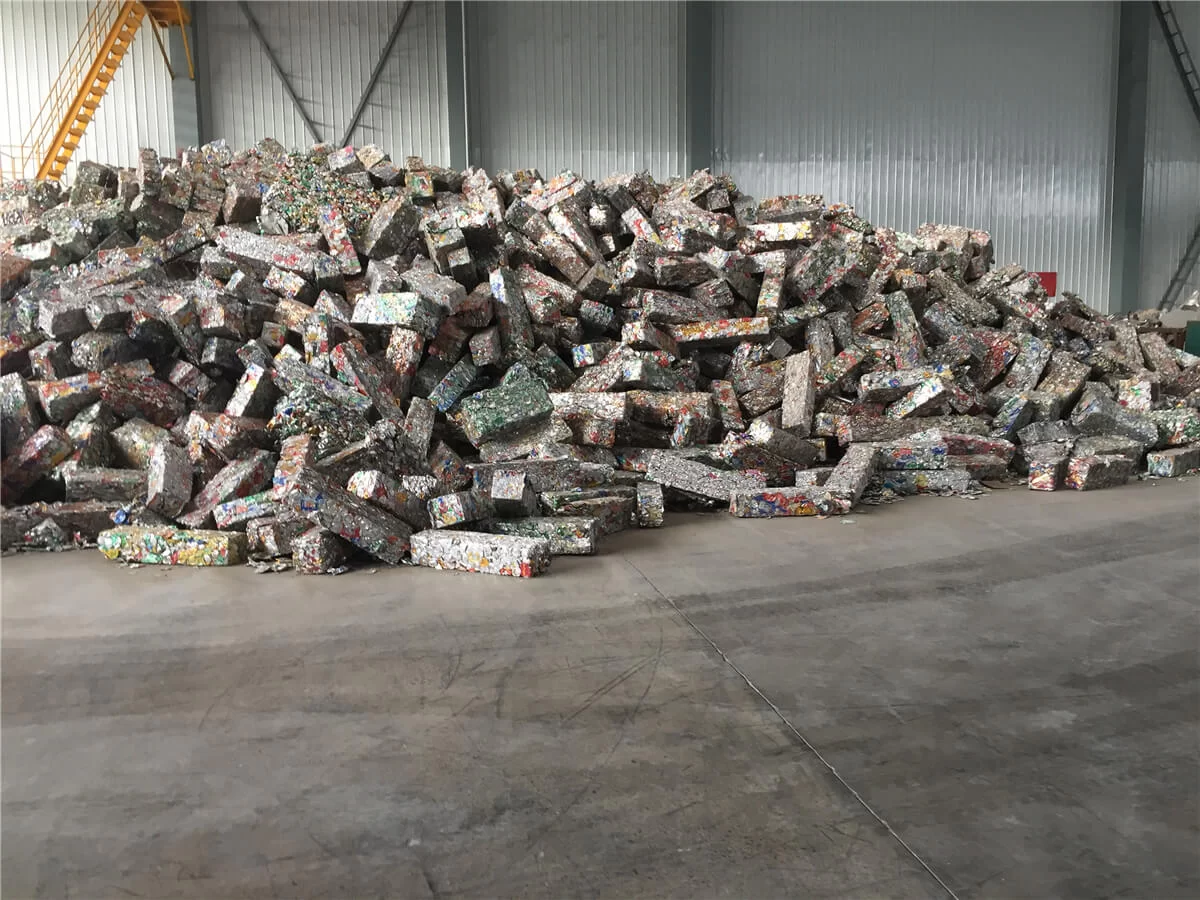Baled Scrap Shredding Line