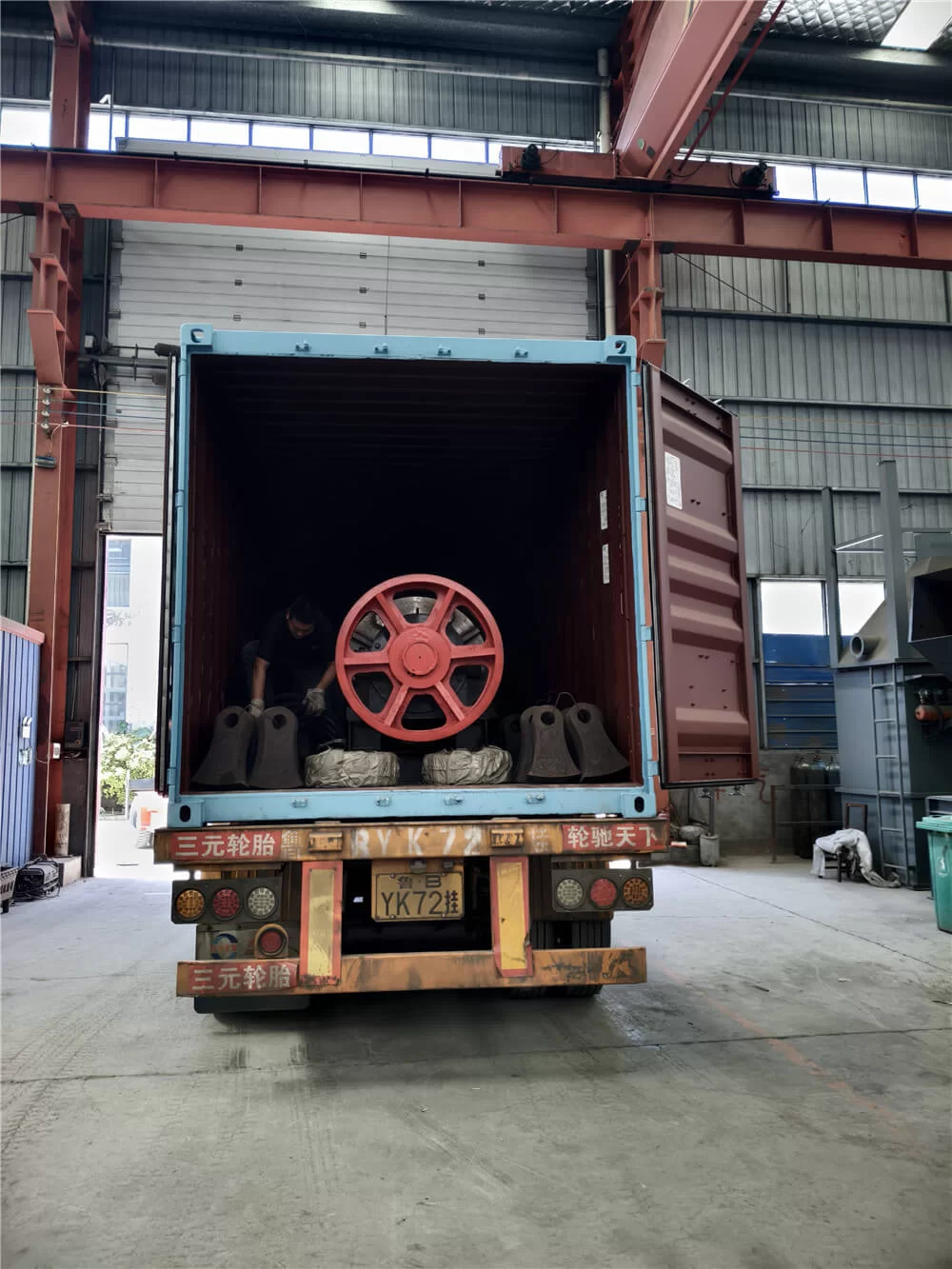 630 Metal Crusher Spare Parts Shipped to South Africa